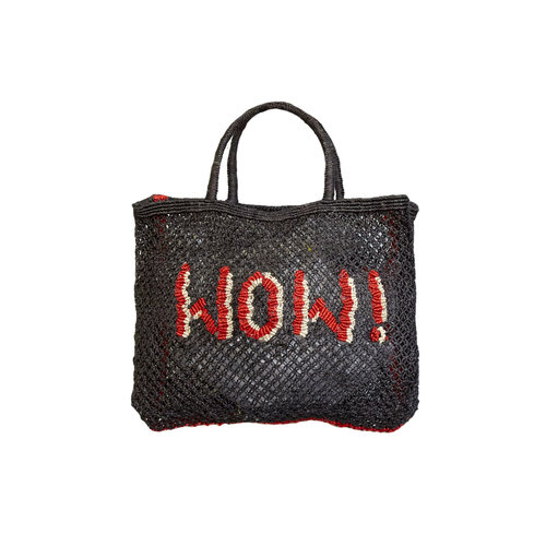 the Jacksons Shopper Jute S Wow! black/natural/red
