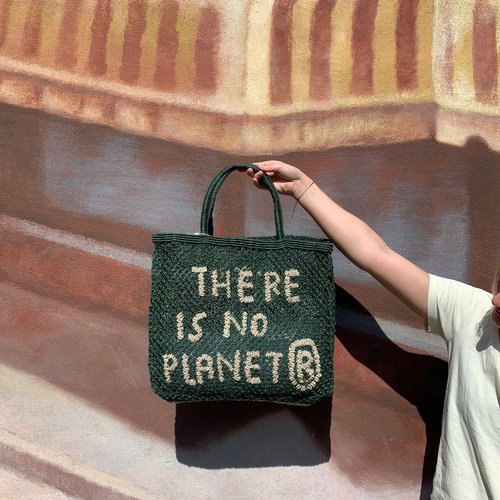 the Jacksons Shopper Jute L There is No Planet B forest/natural the Jacksons Shopper Jute L There is No Planet B forest/natural