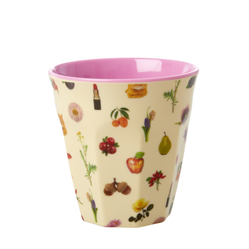 Rice Melamine beker Lipstick Fall Rice Melamine beker Lipstick Fall