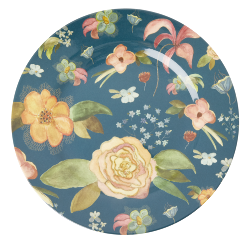 Rice Melamine diner bord Selma's Fall Flower Rice Melamine diner bord Selma's Fall Flower