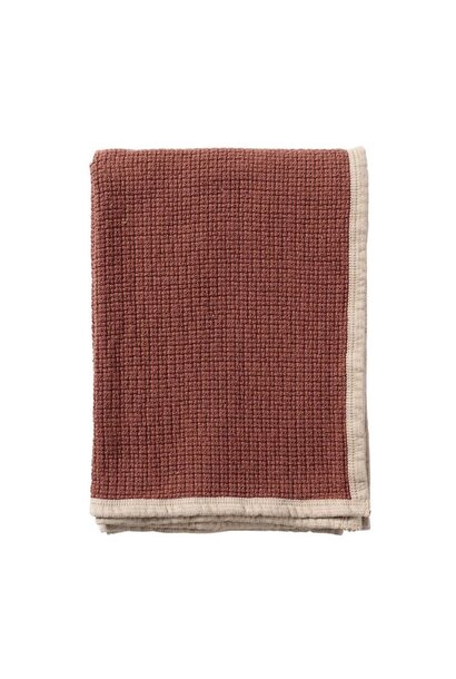 Plaid katoen Decor rust