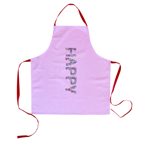 Rice Apron Happy Pink Rice Apron Happy Pink