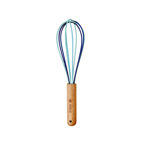 Rice Silicone Kids Whisk S blue