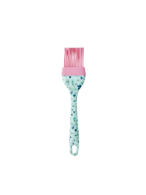 Rice Silicone basting brush Blue Floral