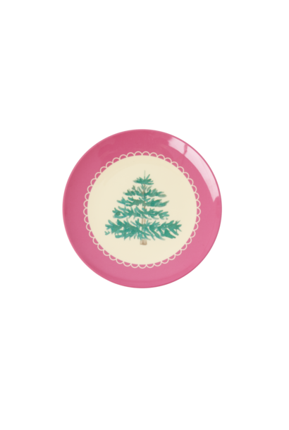Melamine Dessertteller Christmas Tree