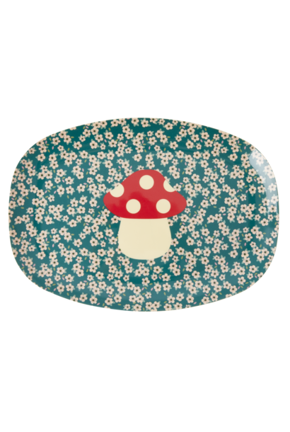 Melamine ovaal bord Mushroom  / Paddestoel