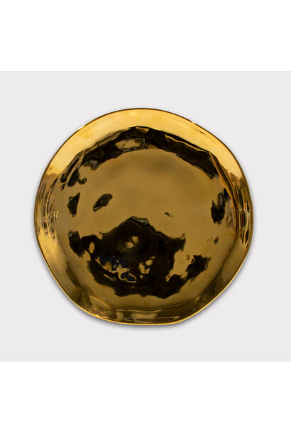 Plate Good Morning gold