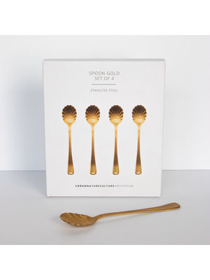 Urban Nature Culture Good Morning spoons Gold s/4