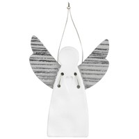 Guardian angel heart stamped