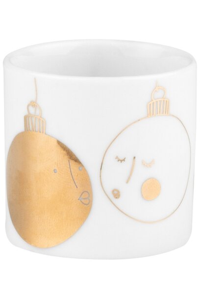 Tealight holder Bright Delight Baubles in Love