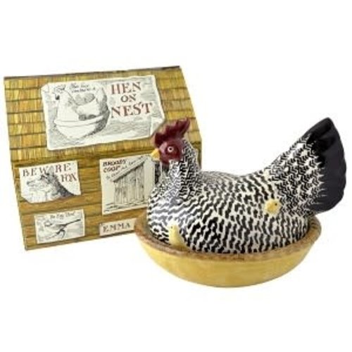 Emma Bridgewater Hen Large Silver boxed Emma Bridgewater Hen Large Silver boxed