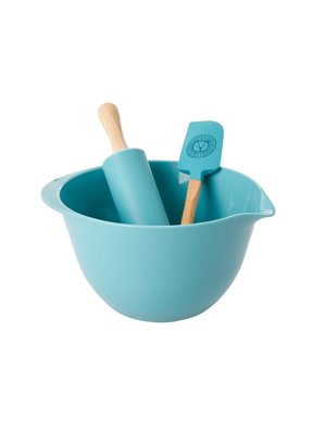 Rice Kids Bakingset set/3 blue