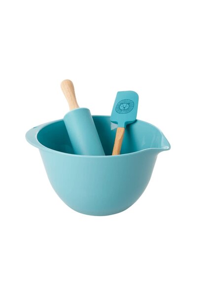 Kids Bakingset set/3 blue