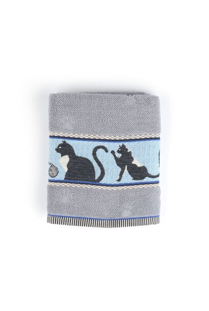 Keuken handdoek Cats Grey