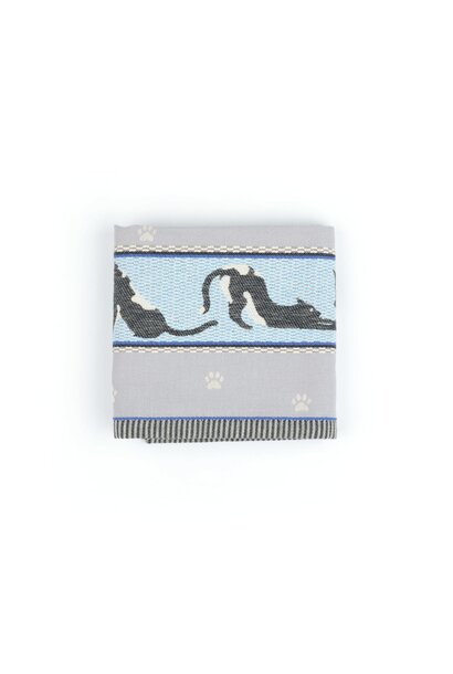 Theedoek Cats Grey