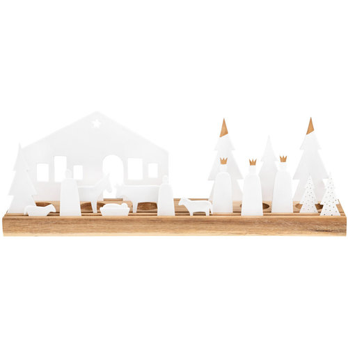 Räder Light object nativity set