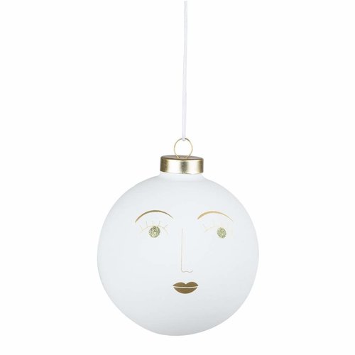 Räder Christmas bauble Buddies white large Simone