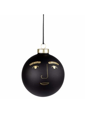 Räder Christmas bauble Buddies black large Marco