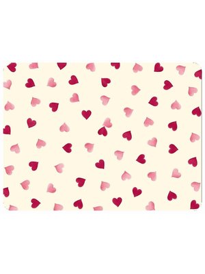 Emma Bridgewater Placemat Pink Hearts - per 1 piece