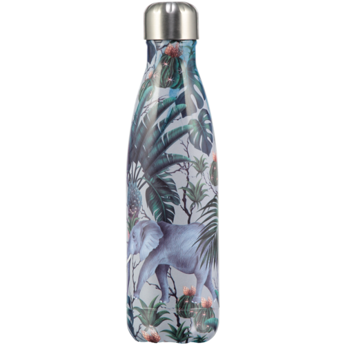 CHILLY // TROPICAL FLAMINGO WATER BOTTLE - 12H HOT / 24H COLD