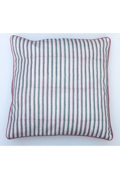 Pillow 50x50 Funky Stripes green