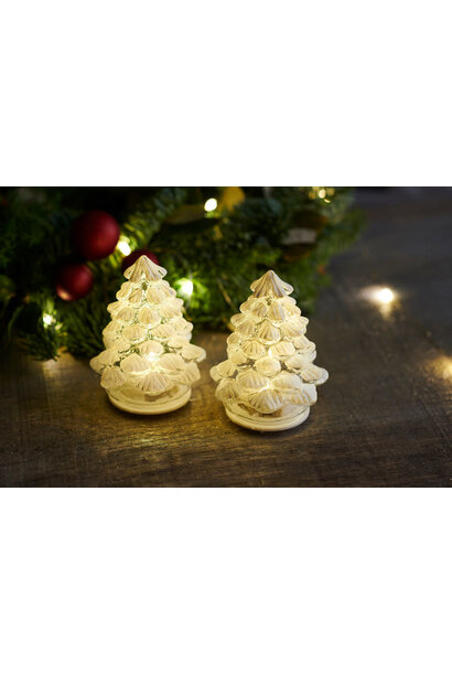 Cilja christmas tree set/2 snow white