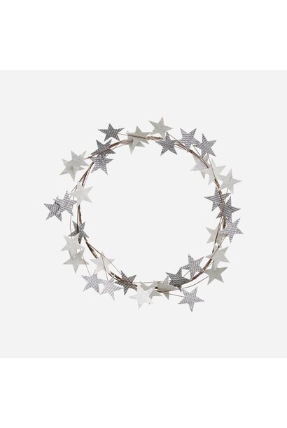 Krans Ster zilver