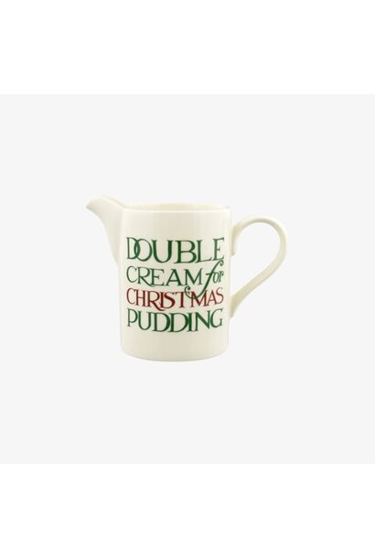 Straight sided Jug small Christmas Toast