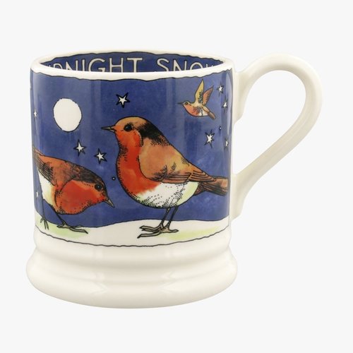 Emma Bridgewater 0.5 pt Mug Robin in the Snow Emma Bridgewater 0.5 pt Mug Robin in the Snow