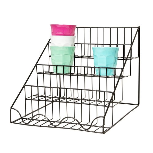 Rice Display voor Melamine Bekers zwart Rice Display voor Melamine Bekers zwart