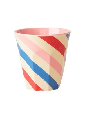 Rice Melamine cup Candy Stripes