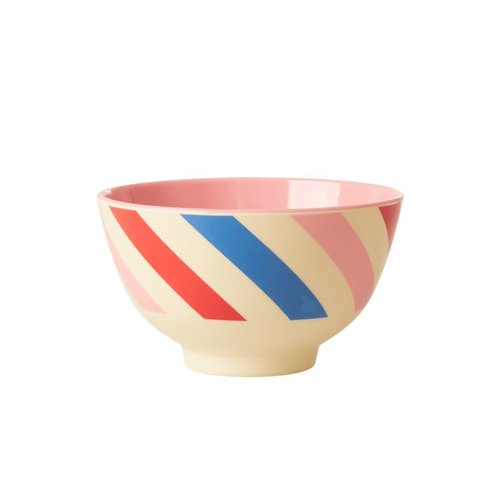 Rice Melamine kom small Candy Stripes Rice Melamine kom small Candy Stripes