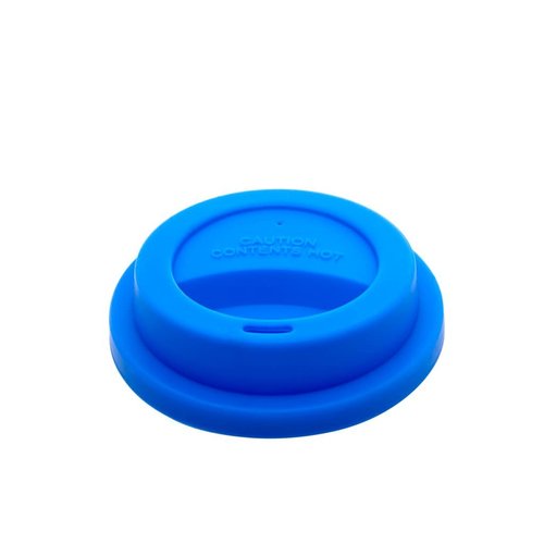 Rice Deksel Silicone voor Tall beker Choose Happy blauw Rice Deksel Silicone voor Tall beker Choose Happy blauw