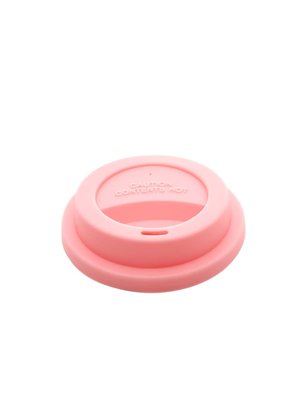 Rice Silicone Lid for Tall cup Choose Happy soft pink