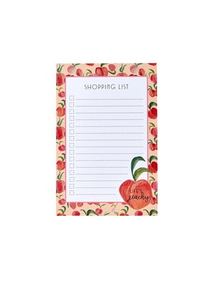 Rice Notepad Peach mit Magnet