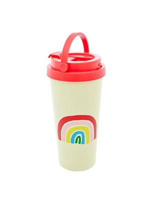 Rice Thermos beker 450ml Rainbow cream