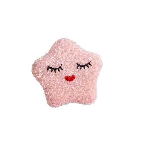 Rice Spons Ster roze Rice Spons Ster roze