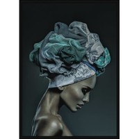 Poster 50x70 Blue