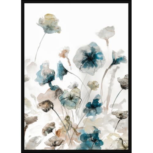 Incado Poster 50x70 Blue Garden