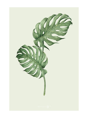 Incado Art Card 15x21 Heaven on third Leaf Green