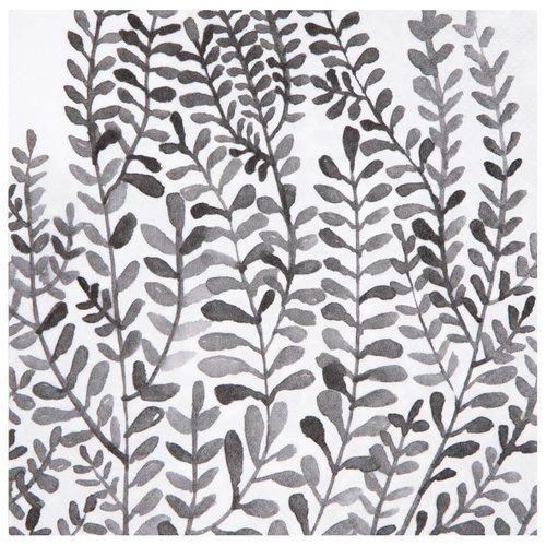 Räder Lunch napkin Mix 'n Match Foliage black Räder Lunch napkin Mix 'n Match Foliage black