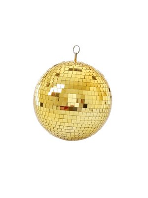 Rice Disco ball 25cm gold