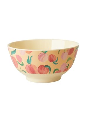 Rice Melamine bowl Peach