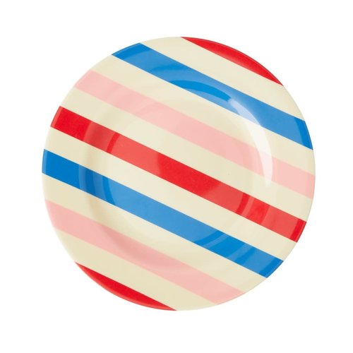 Rice Melamine lunch bord Candy Stripes Rice Melamine lunch bord Candy Stripes