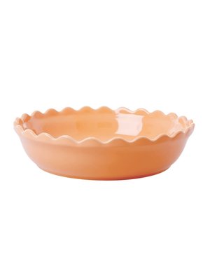 Rice Oven dish round large Apricot