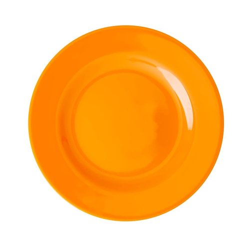 Rice Melamine lunch bord Choose Happy in oranje - tangerine Rice Melamine lunch bord Choose Happy in oranje - tangerine