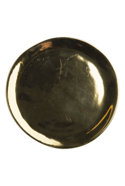Bord 14cm Good Morning Grow goud / gold