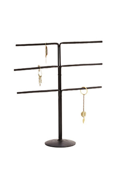 Juwelen standaard / Jewelry stand black iron