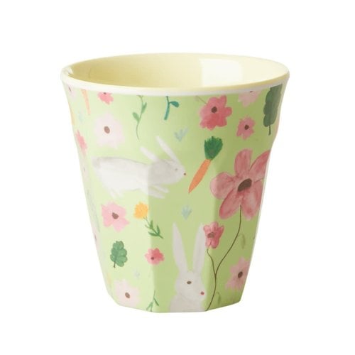 Rice Melamine beker Easter groen