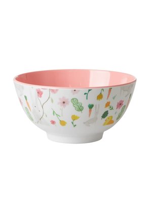 Rice Melamine bowl Easter white